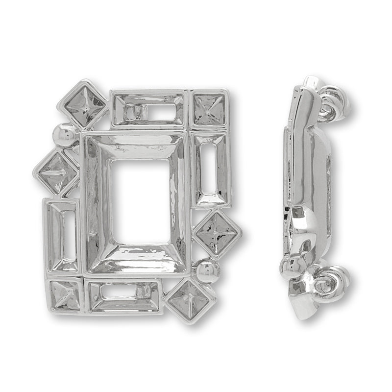BezelCharm 1 Rhodium color