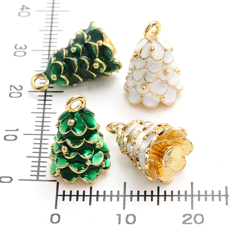 Charm Christmas tree green/G