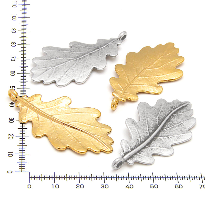 Greek parts leaf top hole gold