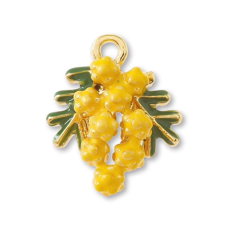 Charm Mimosa No.1 1 ring Yellow/G
