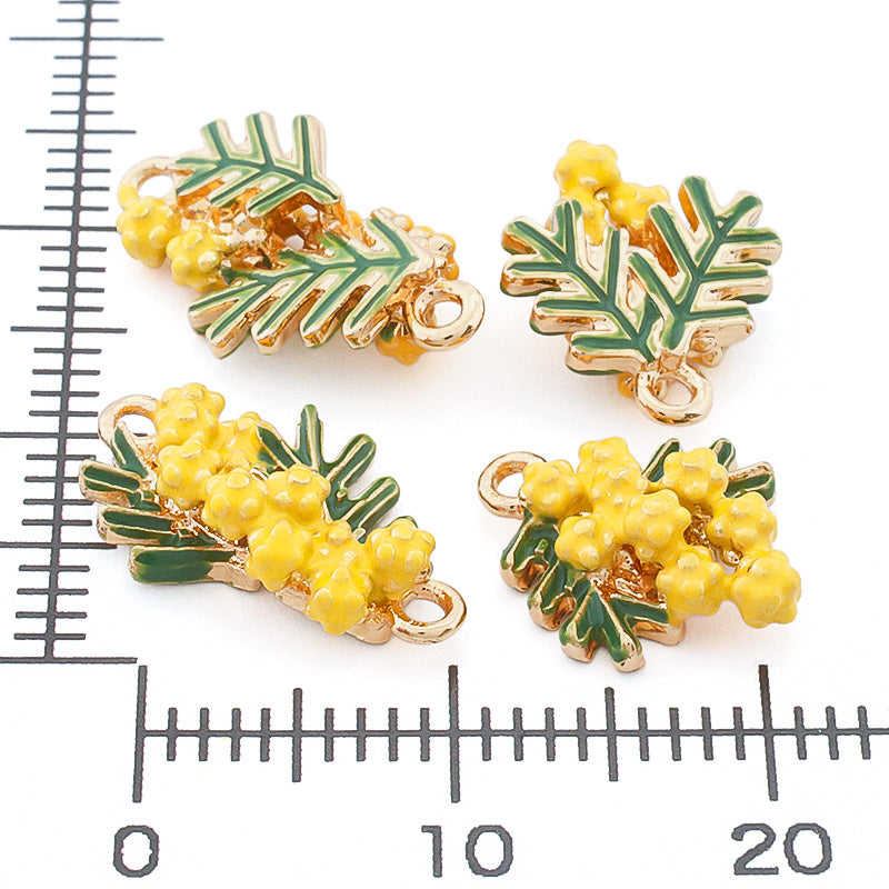 Charm Mimosa No.1 1 ring Yellow/G