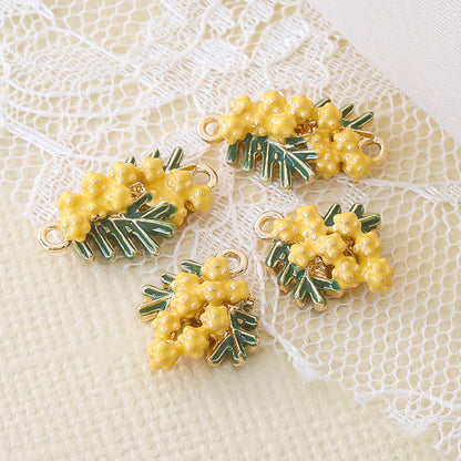 Charm Mimosa No.1 1 ring Yellow/G