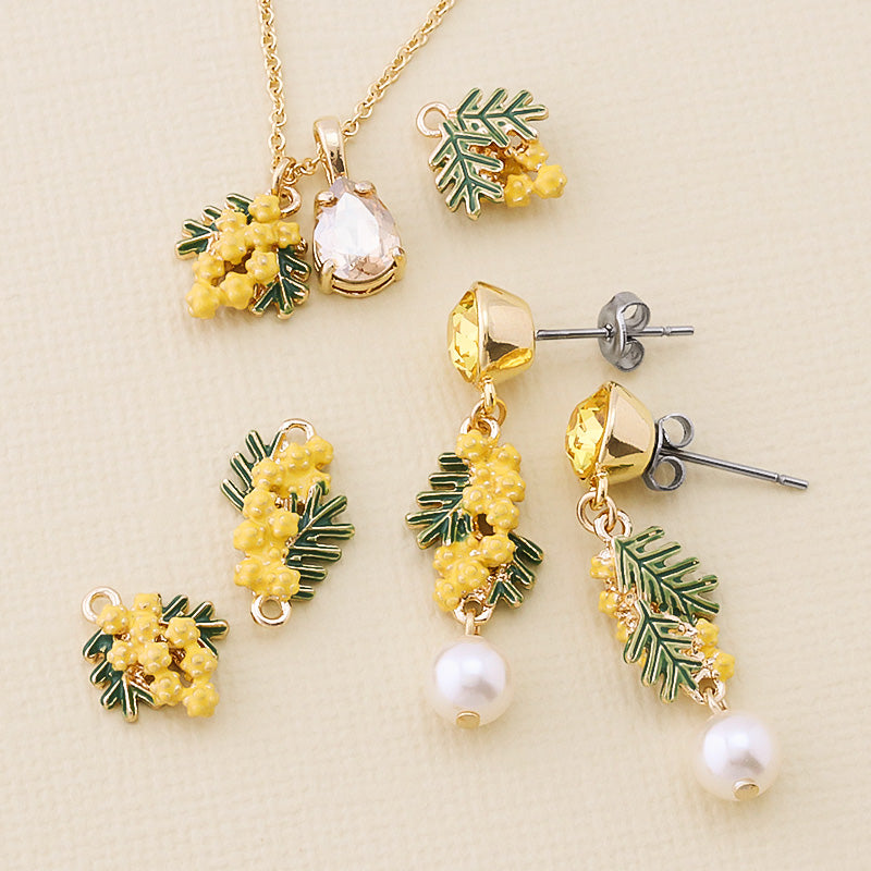 Charm Mimosa No.1 1 ring Yellow/G