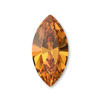 [Large bag]Kiwa crystals #4228 Dark orange/F