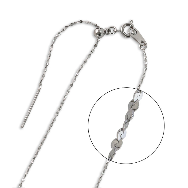 Stainless Steel 316L Slide Pin Chain Necklace Swage 2 Fabric (SUS316L)