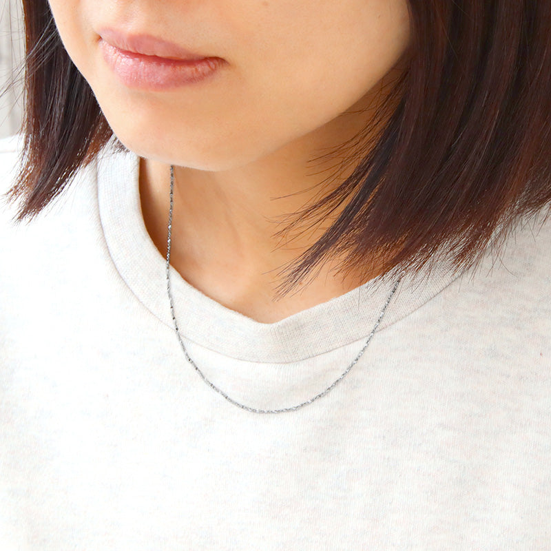 Stainless Steel 316L Slide Pin Chain Necklace Swage 2 Fabric (SUS316L)