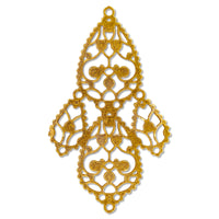 Italian filigree parts Botanica gold