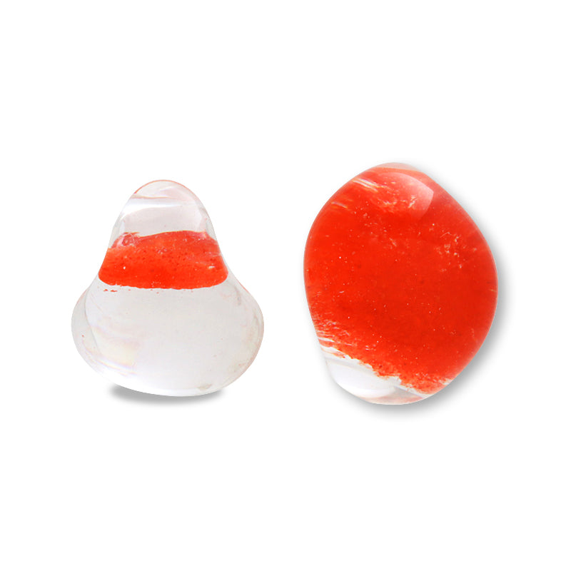 Teardrop beads rose jam