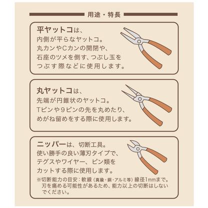 国産 ニッパー　キャメル