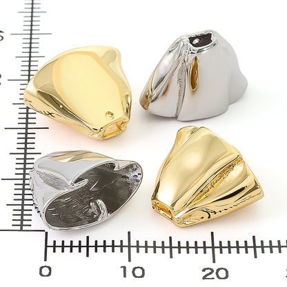 Metal parts urban dance rhodium color