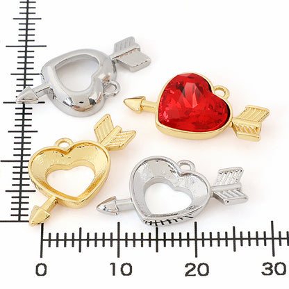 BezelCharm Heart &amp; Arrow 