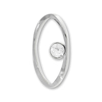 Metal ring parts with stone 3 crystal/RC