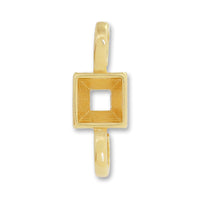 tether ringBezelAttachment 1 #4428 Gold for 4mm