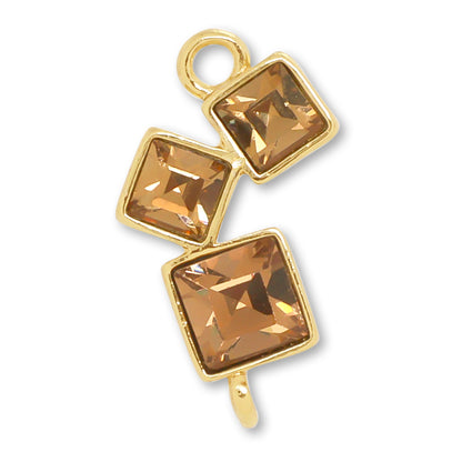 Charm Brown Sugar with Vertical and Horizontal Rings Brown/G