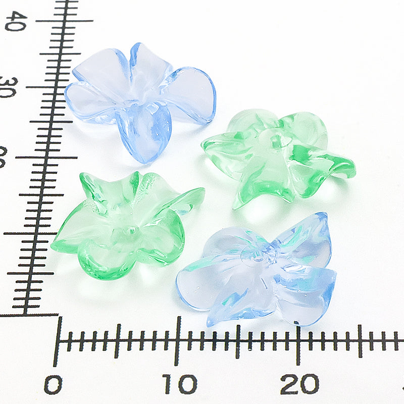 Acrylic Made in Germany Flower 13 Fresh Green