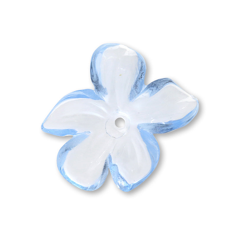Acrylic Made in Germany Flower 13 Pure Aqua