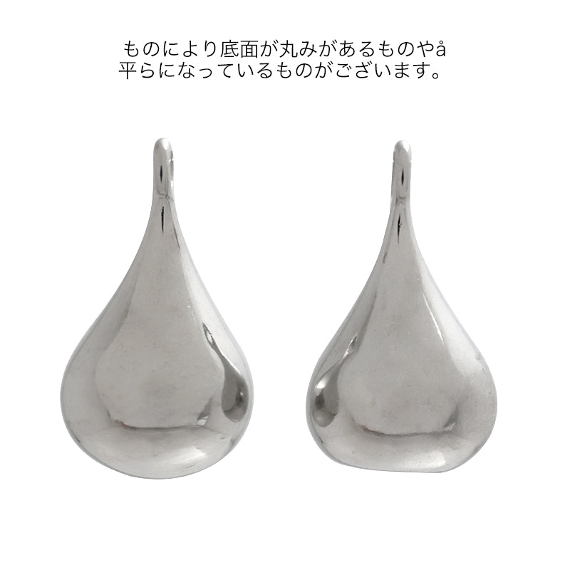 ステンレス チャーム プランプドロップ　生地(SUS304)