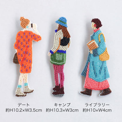 Outing brooch kit (HCA14-1 ~ 6)