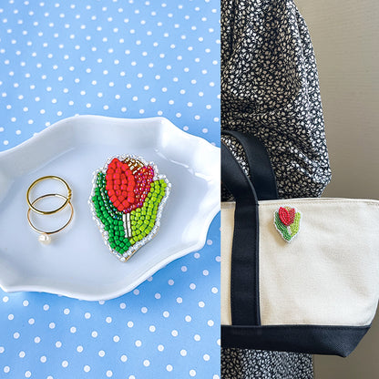 Flower embroidery brooch kit (atkl-1~12)
