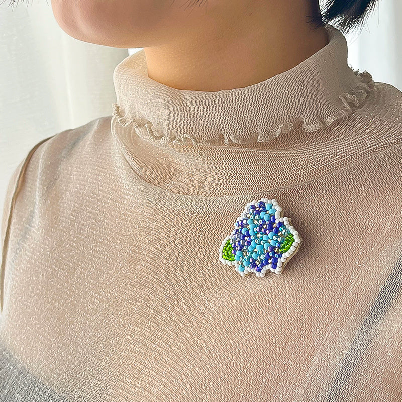 Flower embroidery brooch kit (atkl-1~12)