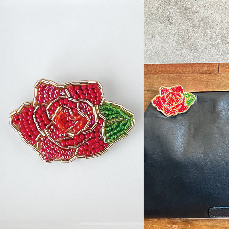 Flower embroidery brooch kit (atkl-1~12)