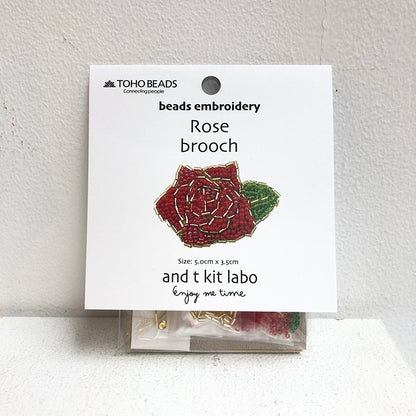 Flower embroidery brooch kit (atkl-1~12)