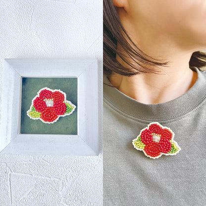 Flower embroidery brooch kit (atkl-1~12)