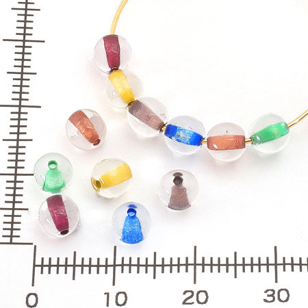 Czech Round Crystal/Blue