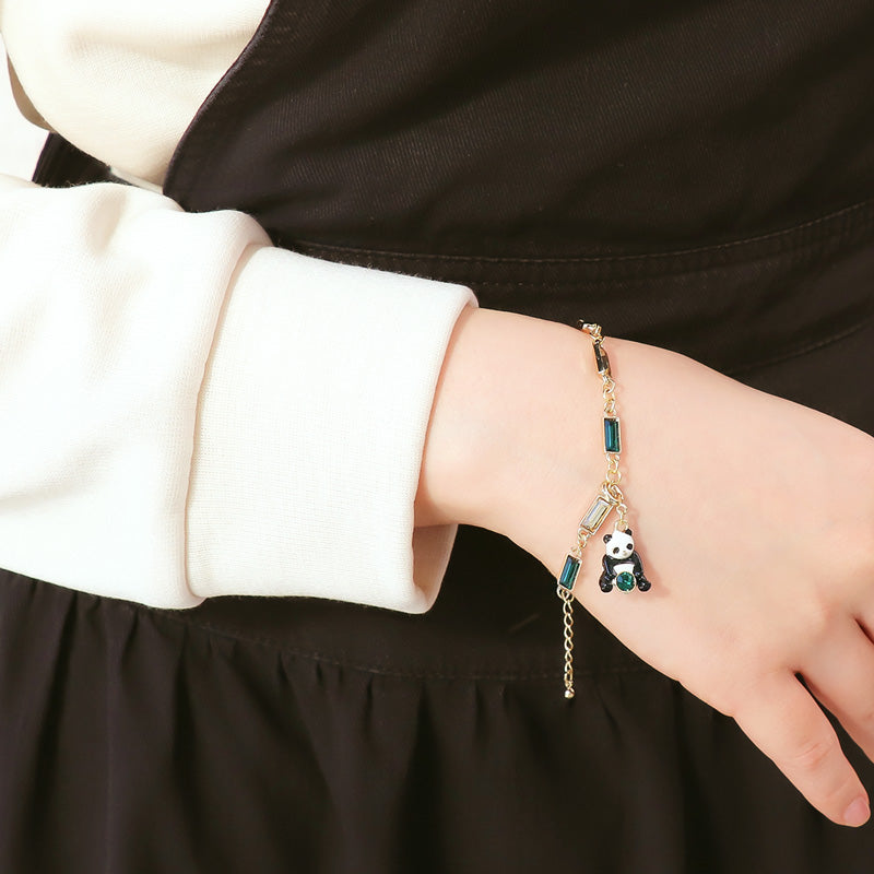 Recipe No.KR1298Bezel3 types of charm panda accessories