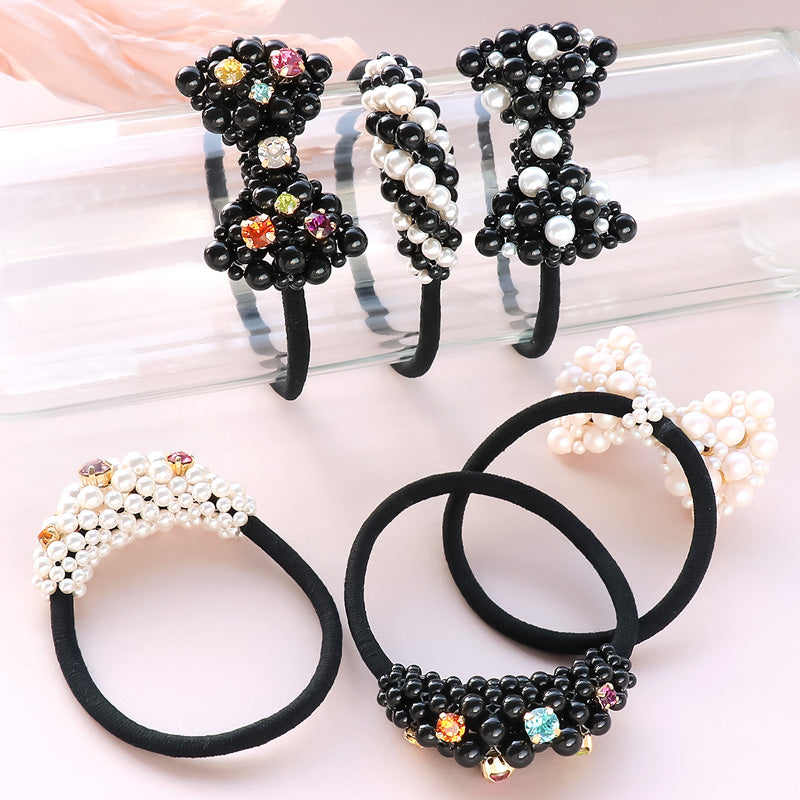 Recipe No.KR1314Kiwa crystals2 types of arch hair ties