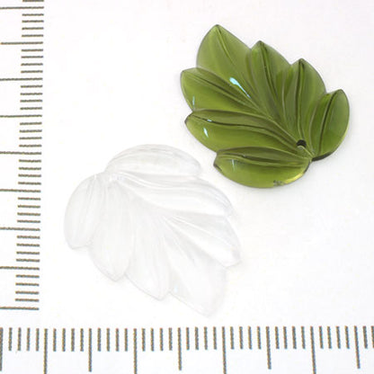 Acrylic Made in Germany Leaf 1 Light Olive