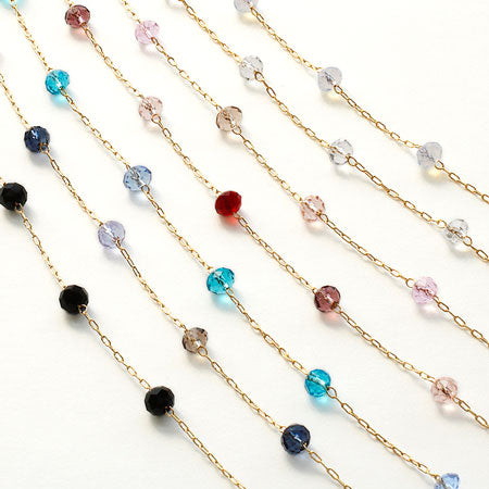 Bead chain crystal/G