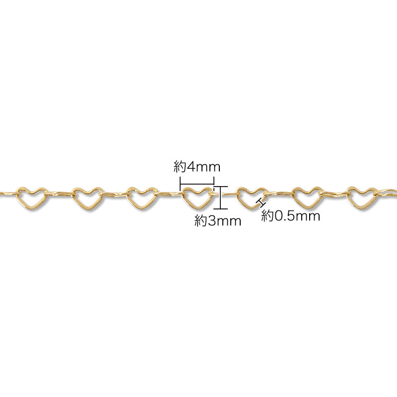 Chain K-345 Rhodium Color