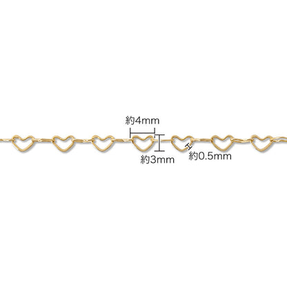 Chain K-345 Rhodium Color