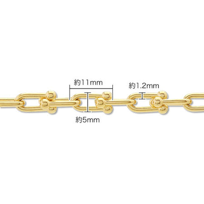 Chain K-391 Rhodium color
