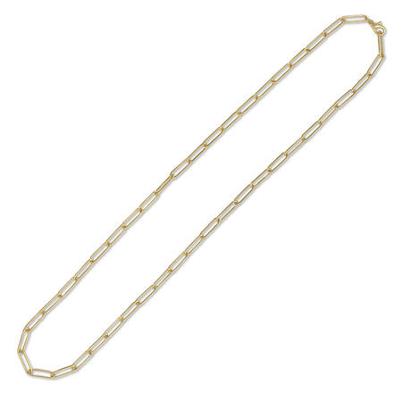 Chain necklace K-376 gold