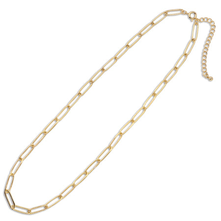 Gold chain necklace K