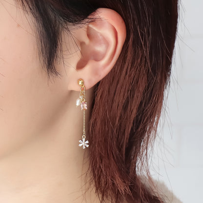 Charm Cubic Zirconia Snow No.1 Rodhine Color