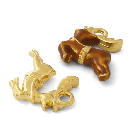 Charm Gallop Reindeer Gold