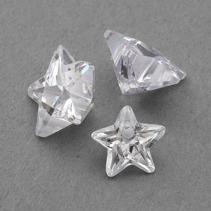 Cubic zirconia star 1 hole