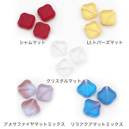 チェコ テーブルカット スクエア　リラアクアマットミックス