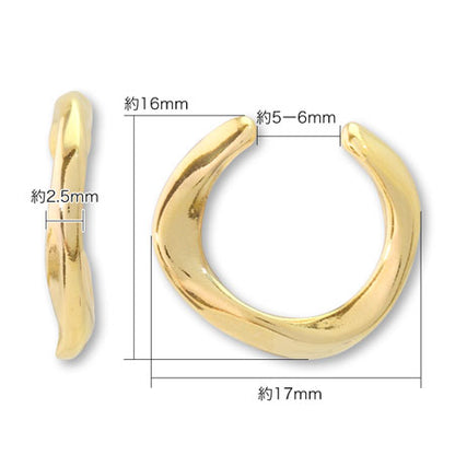 Ear cuff transformation 4 gold