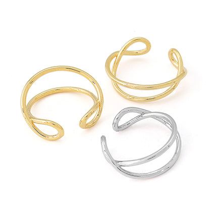 Ear cuff round wire No.1 gold