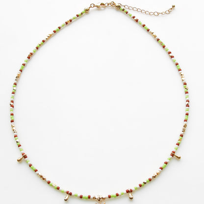 Material list No.ER0404 2 types of Spanish parts motif necklace