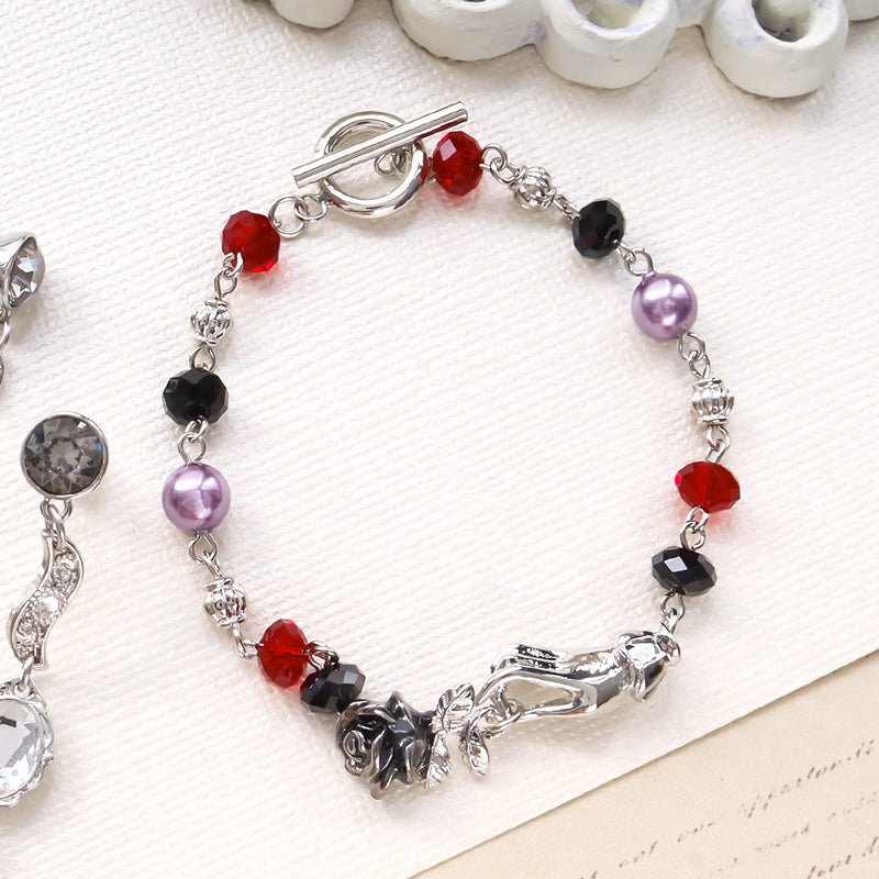 Material list No.ER0417 3 types of Halloween charm gothic style accessories