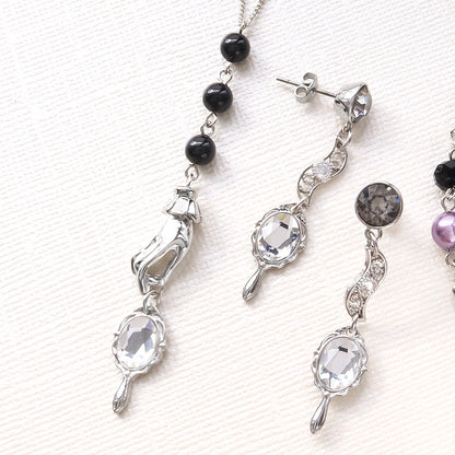 Material list No.ER0417 3 types of Halloween charm gothic style accessories