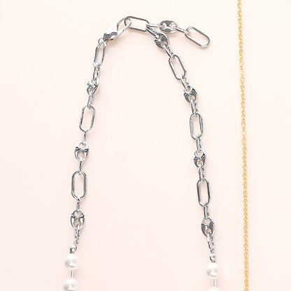 Material list No.ER0418Kiwa crystals3 types of heart motif necklaces