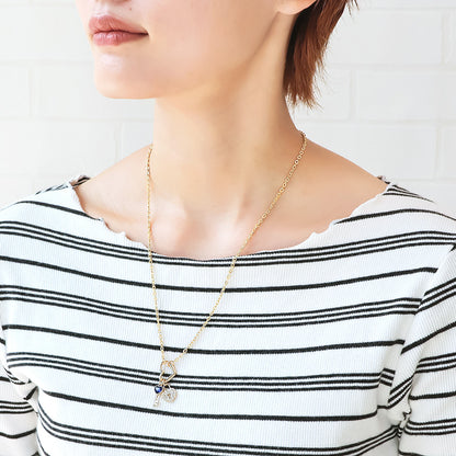 Material list No.ER0418Kiwa crystals3 types of heart motif necklaces
