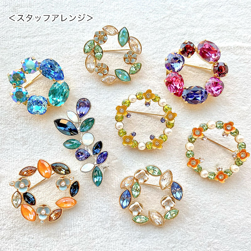 Broach empty frame reef gold