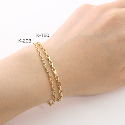 Chain K-203 Rhodium color